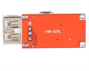 DC-DC Araç USB Modülü 9V 12V 24V Gerilimi 5V Voltaj Düşürücü 3A