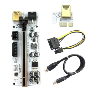 OEM Riser V010-X 8 Kapasitörlü Yükseltici PCI-E X1 to X16 Mining